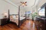 Master Suite with Ceiling Fan